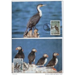 Serie de tarjeta postal  isla de man de 1989