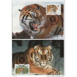 Serie de tarjeta postal  rusia 1993