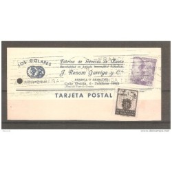 Media tarjeta postal de españa
