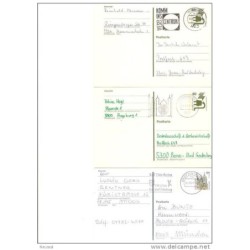 3 tarjetas postales de alemania