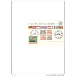 Tarjeta postal  de 1955 con viñeta