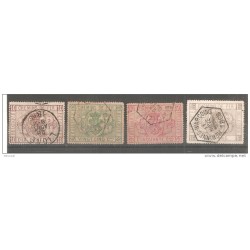 Sello n 1346 colis postaux belgica