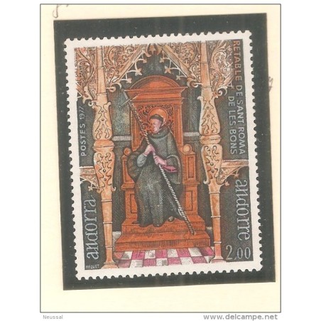 Sellos navidad n 264 andorra francesa