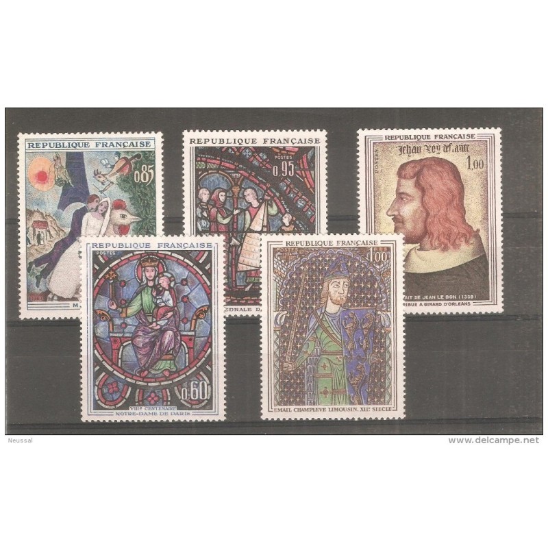 Ficha de pintura sellos de francia aproximadamente 1963 Ficha de pintura sellos de francia aproximadamente 1963
