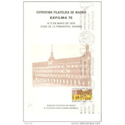 Tarjeta de exfilna 1979