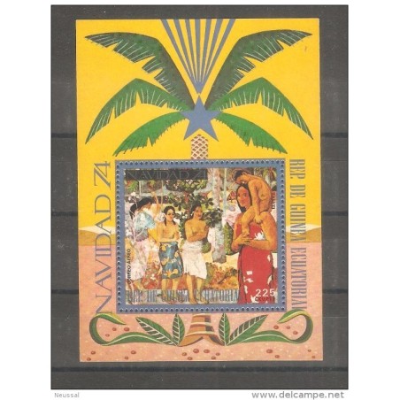 Hb  de guinea ecuatorial 1974 navidad