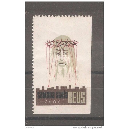 Viñeta de semana santa reus 1967