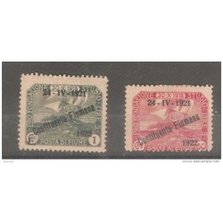 Sello n 152 y 154 fiume