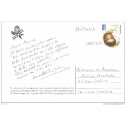 Tarjeta postal de australia