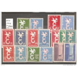 Año 1958  falta uno de  alemania
