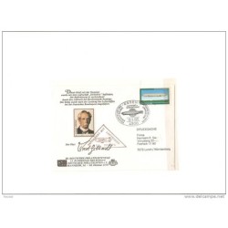 Carta conmemorativa de luftpost en 1979