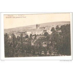 Tarjeta postal circulada de segovia 1914