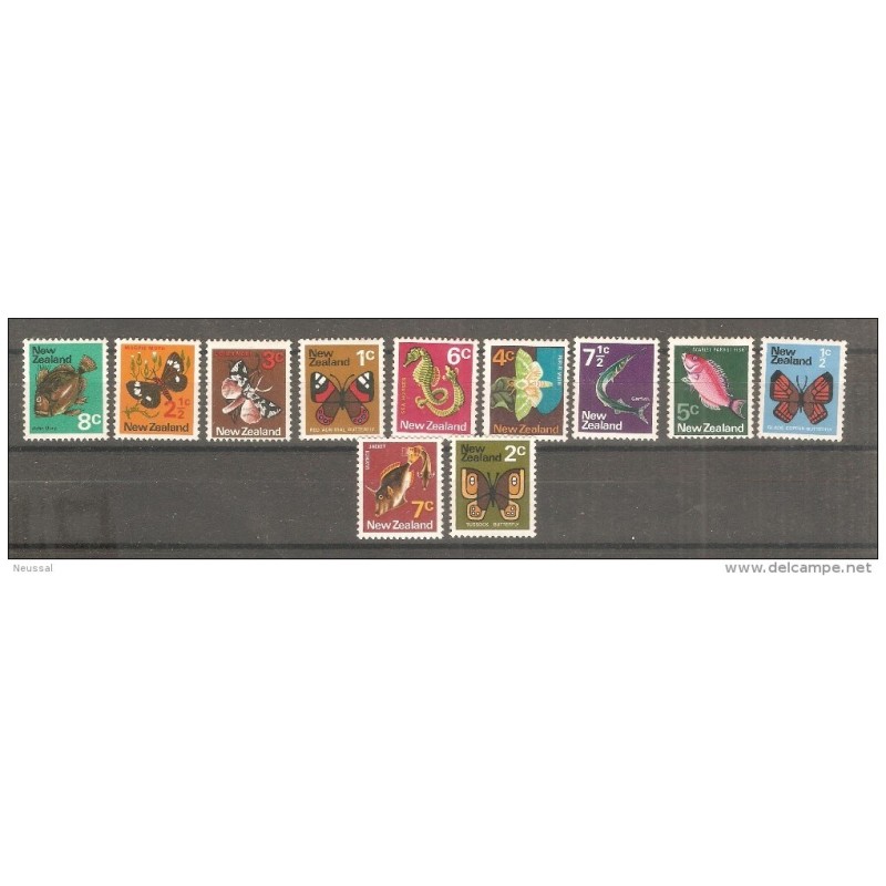 Serie n 50818 solo fauna new zeland Serie n 50818 solo fauna new zeland