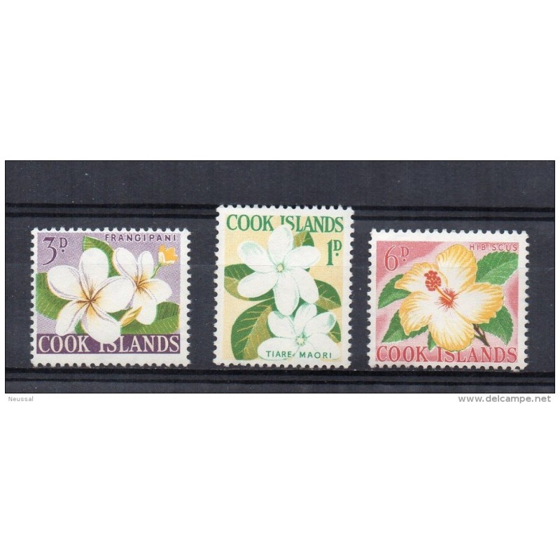 3 sellos flora cook island 3 sellos flora cook island