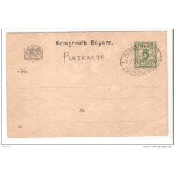 Tarjeta de alemania matasello nuremberg