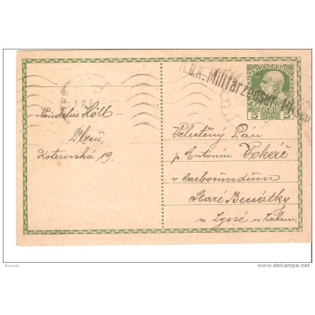Tarjeta postal de austria 1916