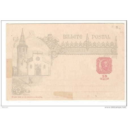 Tarjeta postal de portugal antigua
