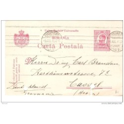 Tarjeta postal de rumania 1911