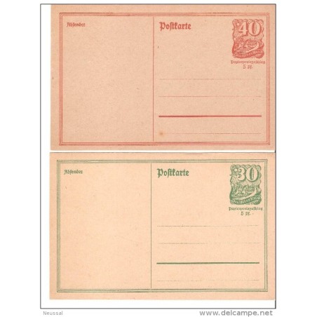 2 tarjetas de alemania reich1