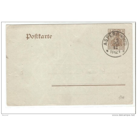 Tarjeta de alemania 1912