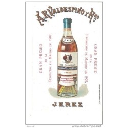 Tarjeta postal de bebida alcoholica