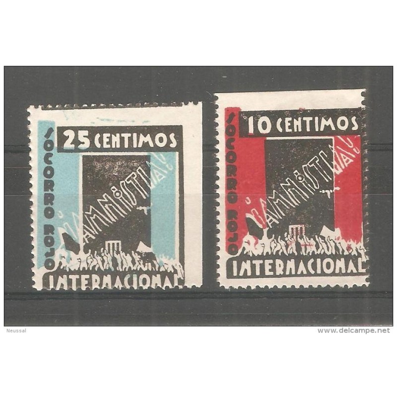 2 viñetas de socorro rojo internacional 2 viñetas de socorro rojo internacional