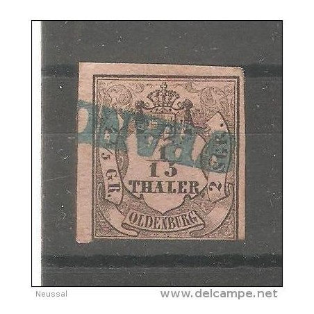 Sello  n 3  alemania oldenbourg