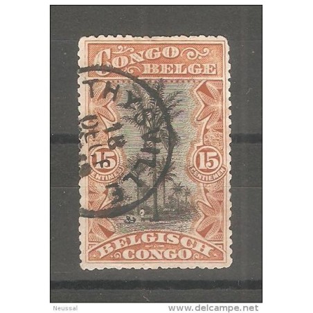 Sello n 52 congo belga