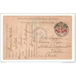 Tarjeta  correspondance del R esercito 1916