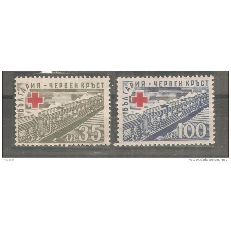 Sello n  520  y  522  bulgaria