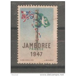 Viñeta jamboree 1947 francia