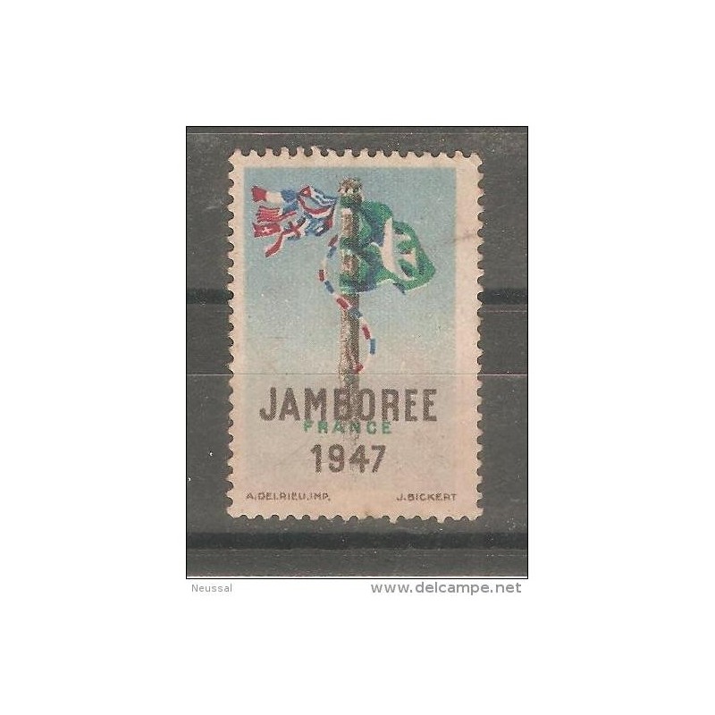 Viñeta jamboree 1947 francia Viñeta jamboree 1947 francia