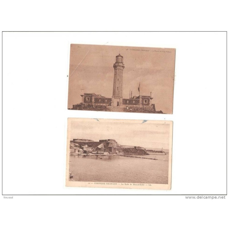 2 tarjetas corniche oranaise 2 tarjetas corniche oranaise