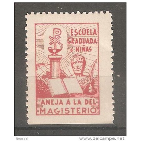 Viñeta escuela graduada de niñas