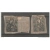 2 viñetas virgen con papel transparente