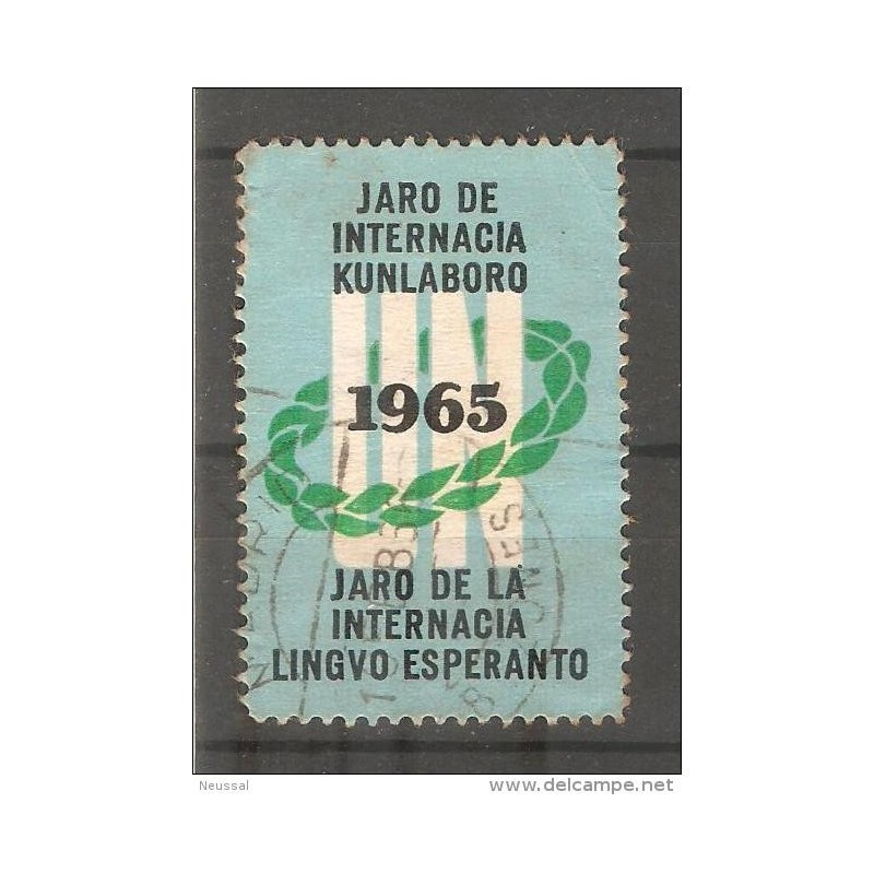 Viñeta esperanto 1965 Viñeta esperanto 1965