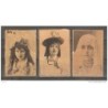 3 dibujos mujeres papel