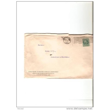 Carta de cuba 1923