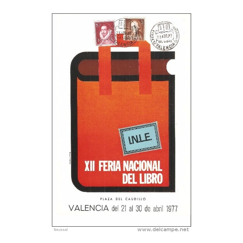 Programa de actos de feria nacional del libro de 1977 Programa de actos de feria nacional del libro de 1977