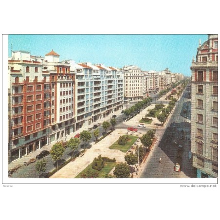 Tarjeta postal de valencia av  fernando el catolico