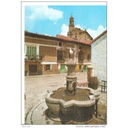 Tarjeta postal de orihuela del tremedal teruel fuente y parroquia