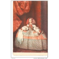 Tarjeta postal de pintura velazquez ediciones barsal barcelona