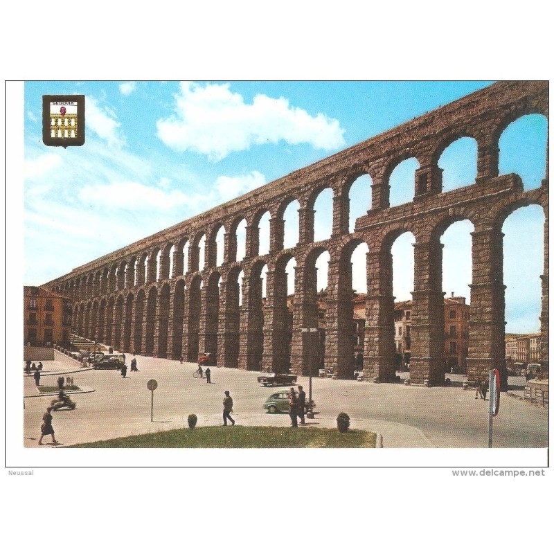 Tarjeta postal de segovia acueducto Tarjeta postal de segovia acueducto