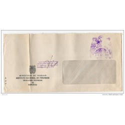 Carta con matasello instituto nacional de la salud guipuzcoa