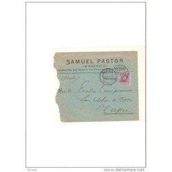 Carta con cuño gijon 1908