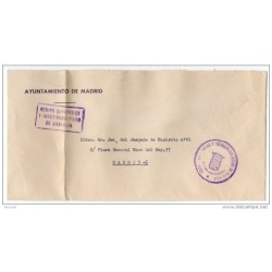 Carta con matasello madrid
