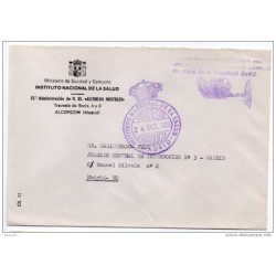 Carta con matasello instuto nacional de la salud madrid