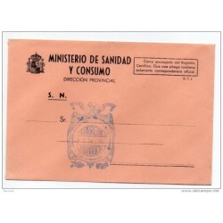 Carta con matasellos delegacion territorial y sanidad san sebastian