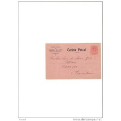 Tarjeta postal 1918 zaragoza