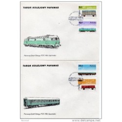 Serie n 28058 en carta  polonia